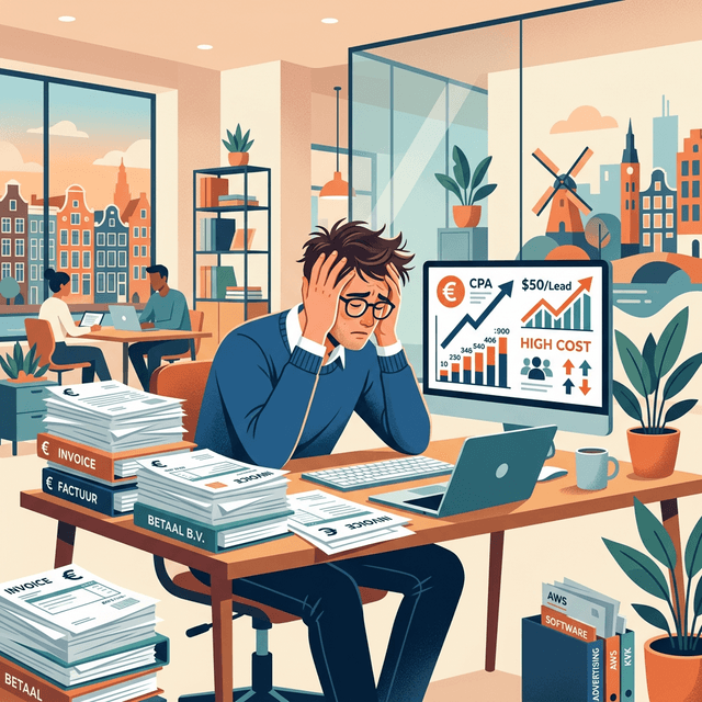 Ondernemer gefrustreerd door hoge leadkosten
